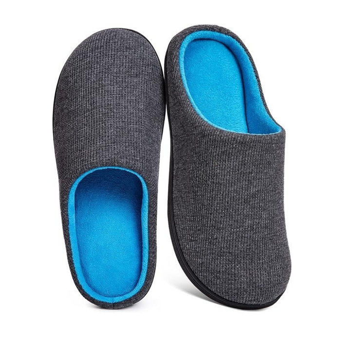Memory Foam House Slippers – Cushioned Comfort With Secure Grip