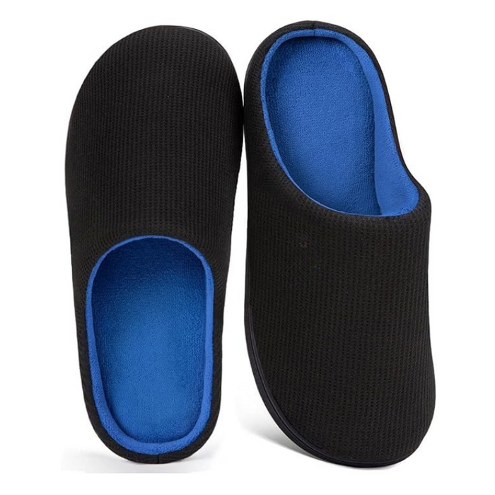 Memory Foam House Slippers – Cushioned Comfort With Secure Grip