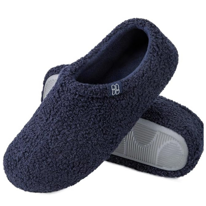 Comfortable Indoor Slippers For Everyday Use With Soft Plush Design