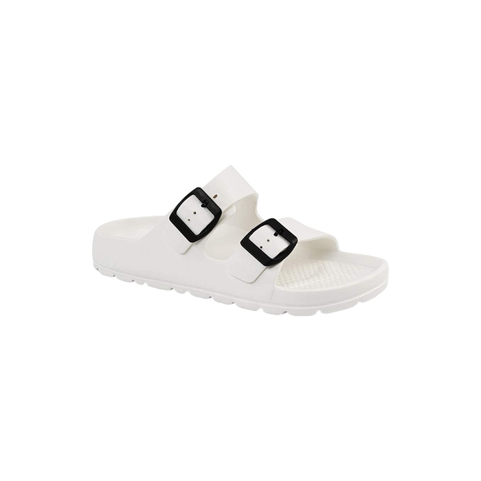 Adjustable Double Buckle Comfort Slides