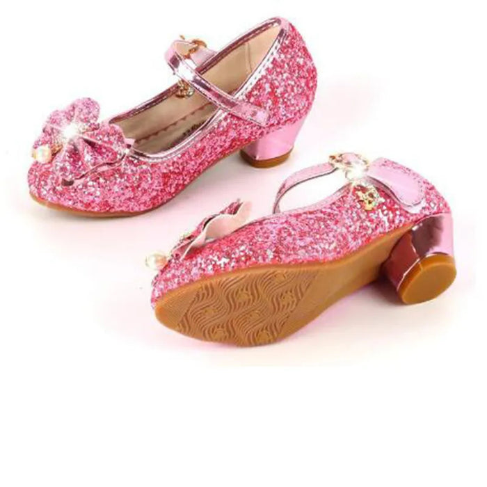 Princess Butterfly Shoes With Diamond Bowknot