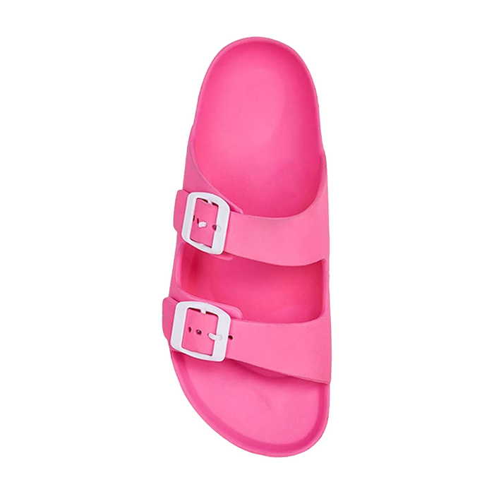 Comfort Slides Double Buckle Adjustable For Women