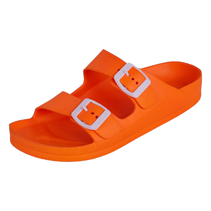 Comfort Slides Double Buckle Adjustable For Women