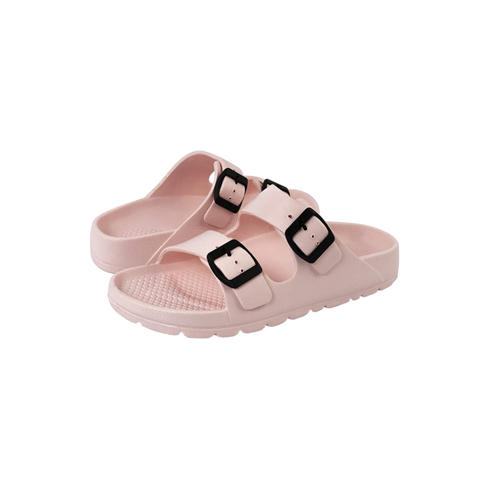 Adjustable Double Buckle Comfort Slides