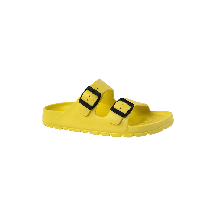 Adjustable Double Buckle Comfort Slides