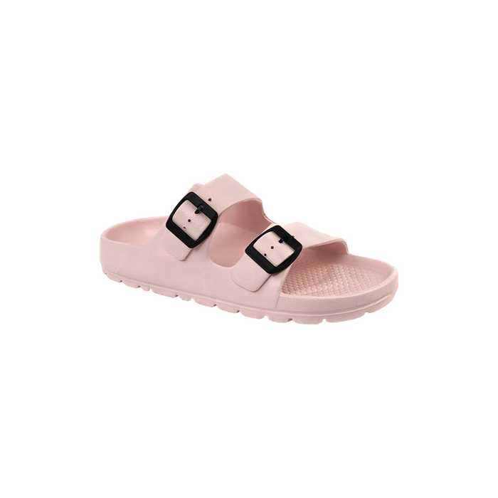 Adjustable Double Buckle Comfort Slides