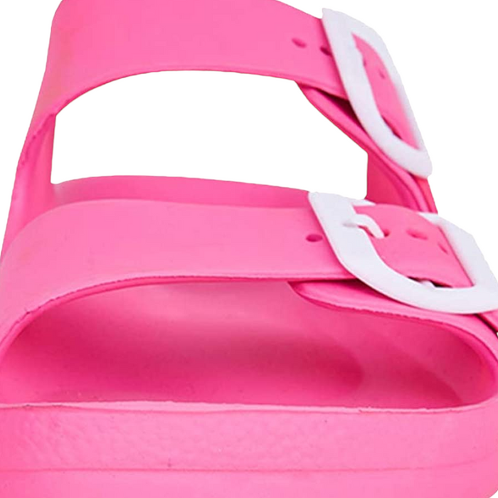 Comfort Slides Double Buckle Adjustable For Women