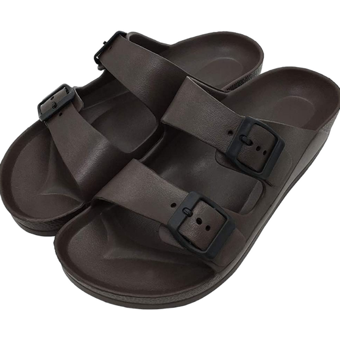 Comfort Slides Double Buckle Adjustable For Women