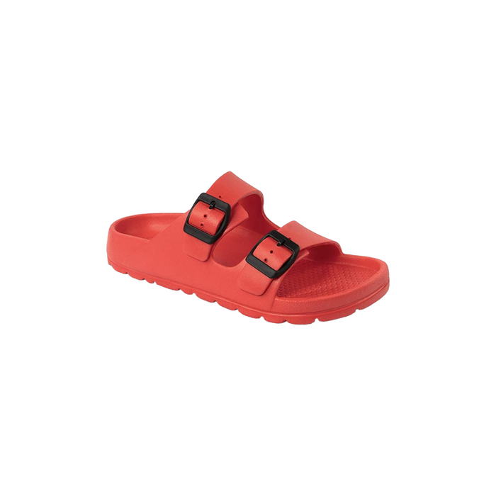 Adjustable Double Buckle Comfort Slides