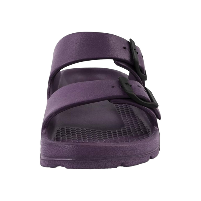 Adjustable Double Buckle Comfort Slides