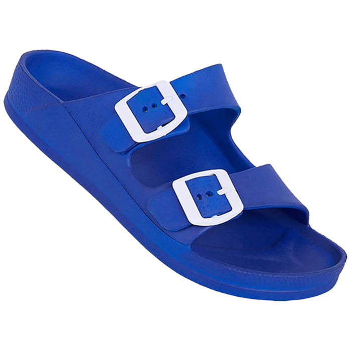 Comfort Slides Double Buckle Adjustable For Women