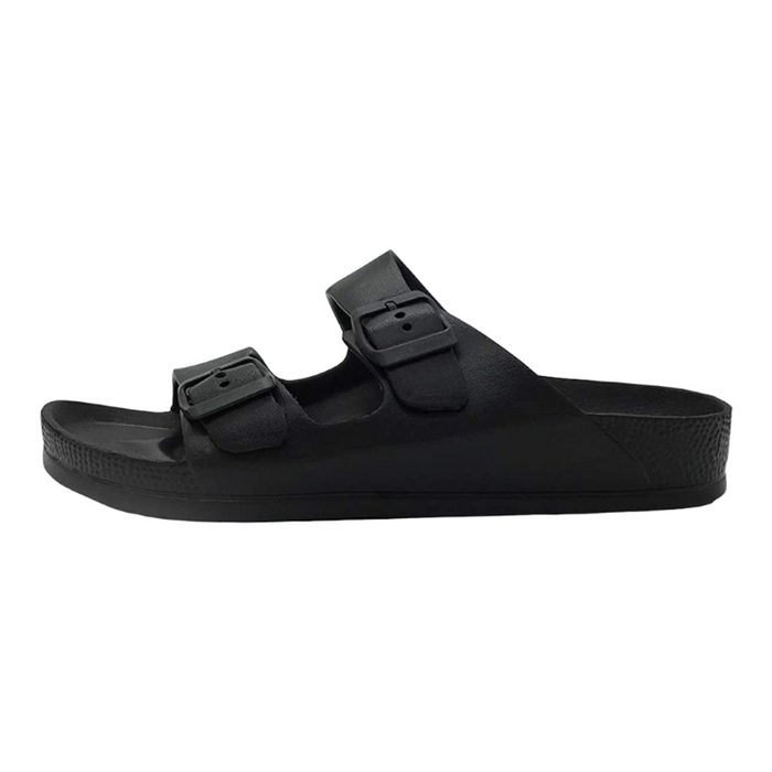 Women's Comfort Slides Double Buckle Adjustable