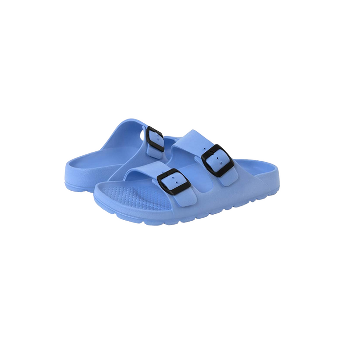 Adjustable Double Buckle Comfort Slides