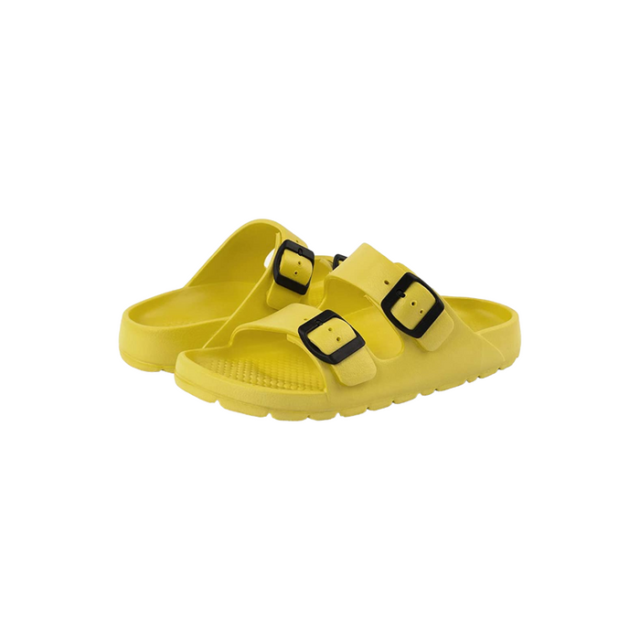 Adjustable Double Buckle Comfort Slides