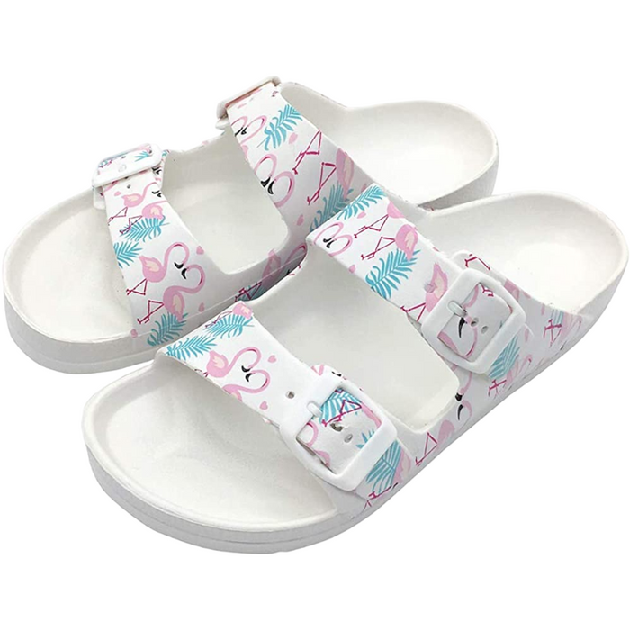 Comfort Slides Double Buckle Adjustable For Women