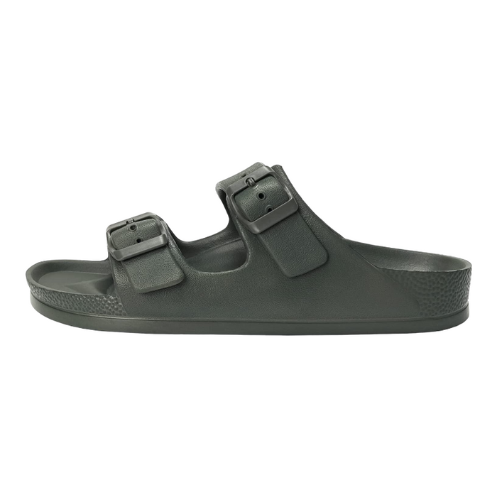 Women's Comfort Slides Double Buckle Adjustable