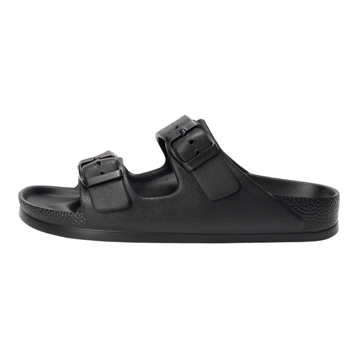 Women's Comfort Slides Double Buckle Adjustable