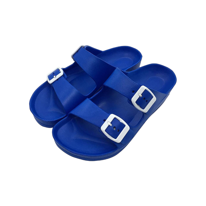 Adjustable Double Buckle Comfort Slides