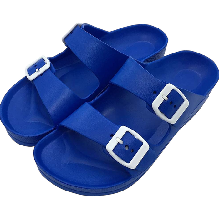 Comfort Slides Double Buckle Adjustable For Women