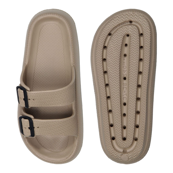 Double Buckle Adjustable Slides