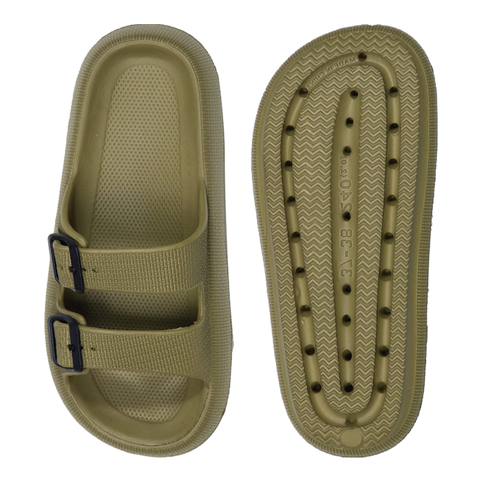 Double Buckle Adjustable Slides