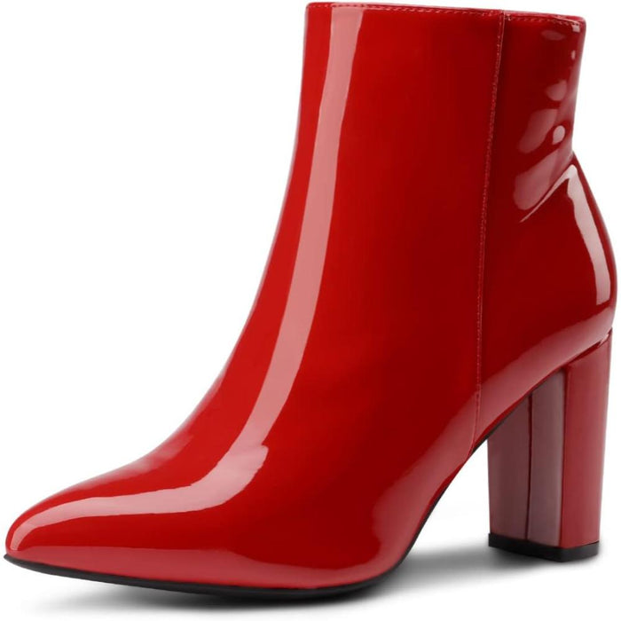 Classic Chunky Pointed Boots