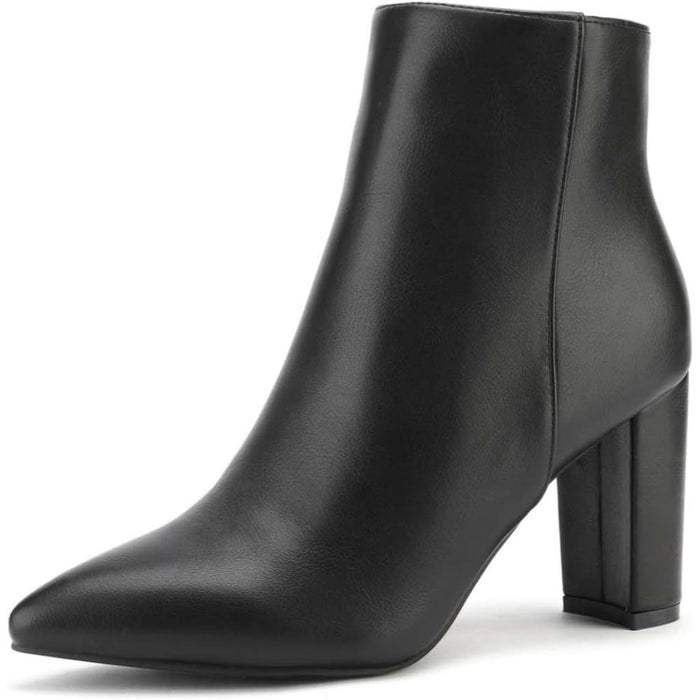 Classic Chunky Pointed Boots