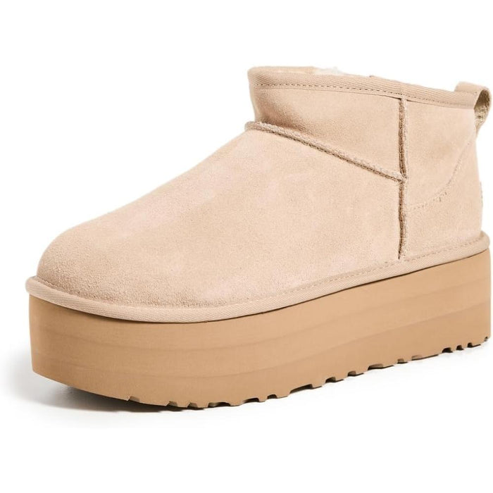 Classic Mini Suede Platform Boots