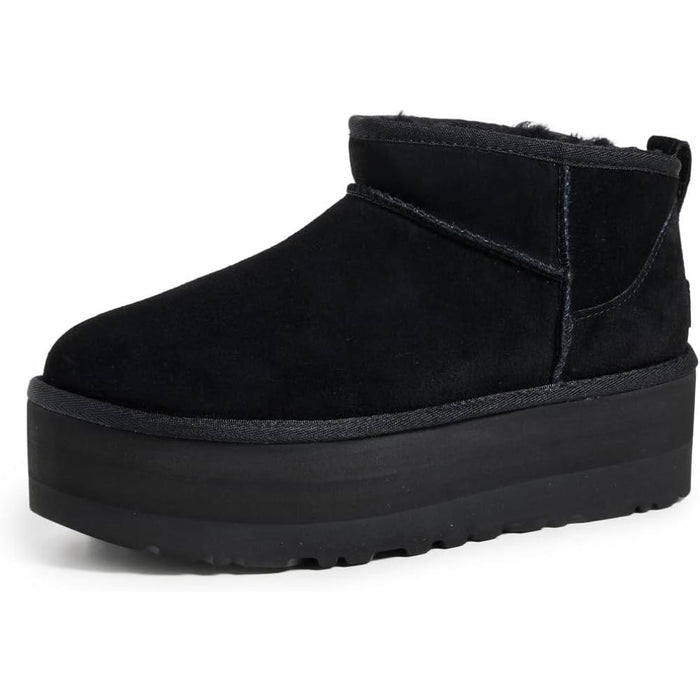 Classic Mini Suede Platform Boots