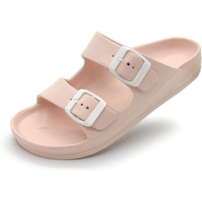 Flat Double Strap Sandals