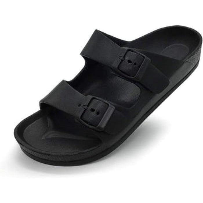 Flat Double Strap Sandals