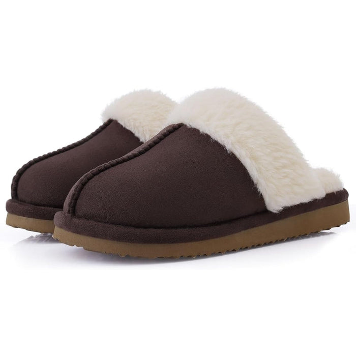 Cozy Fuzzy Memory Foam Slippers For Indoors And Outdoors