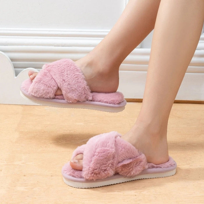 Open Front Bedroom Slippers