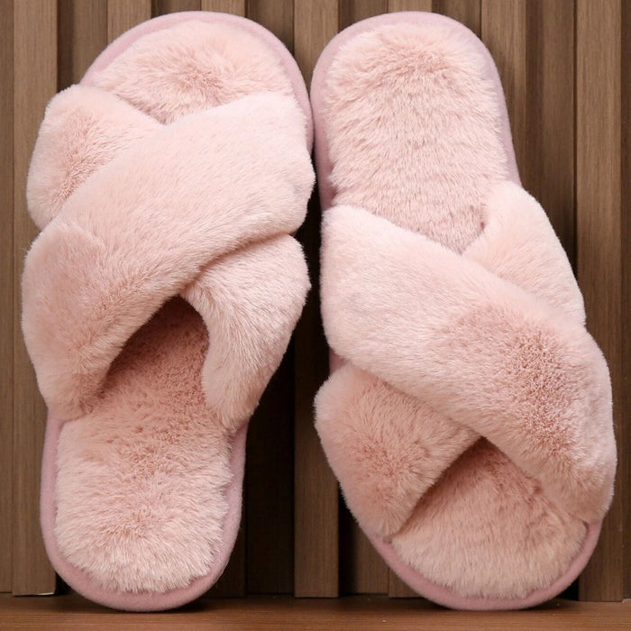 Open Front Bedroom Slippers