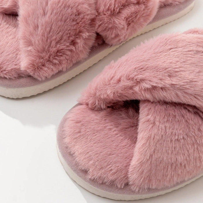 Open Front Bedroom Slippers