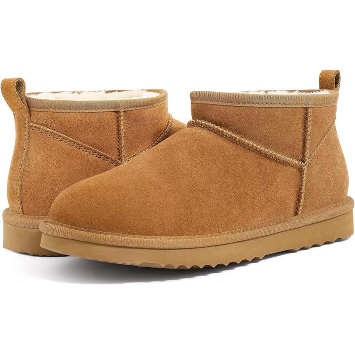 Plush Sleek Winter Mini Boots