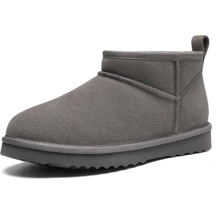 Plush Sleek Winter Mini Boots