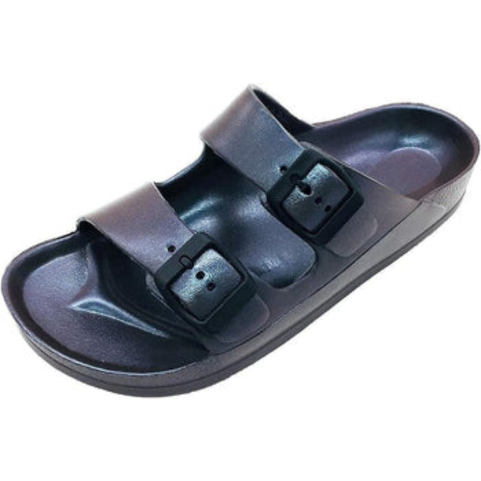 Lightweight Double Strap Flat Sandals