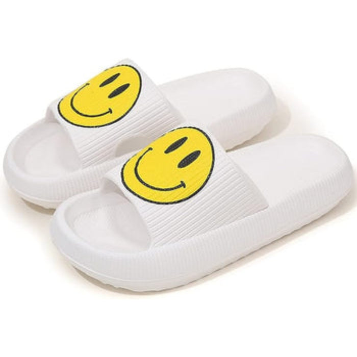 Outdoor Smile Pattern Slippers