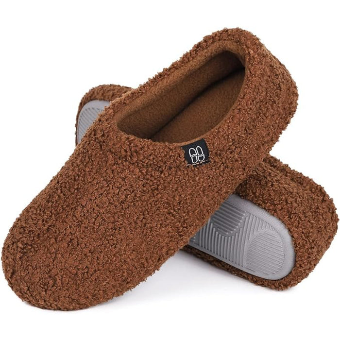 Plush Cushioned Casual Slippers