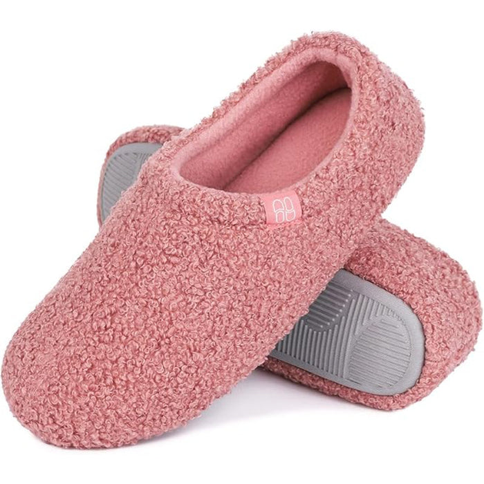 Plush Cushioned Casual Slippers