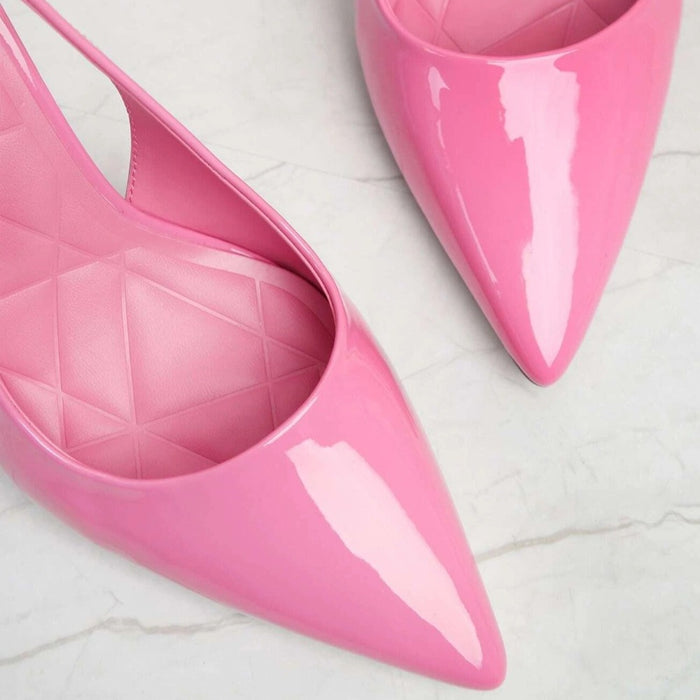 Pointy Sling Back Pumps