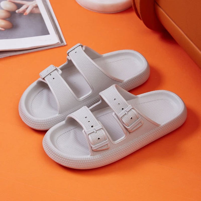 Cloud Cushion Buckle Sandals