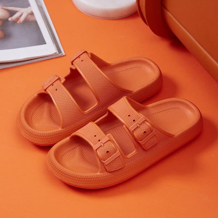 Cloud Cushion Buckle Sandals