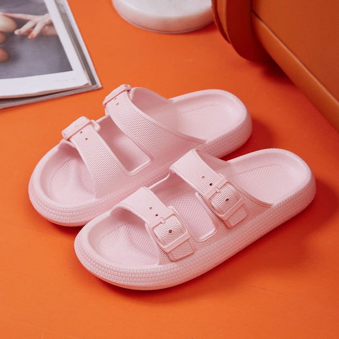 Cloud Cushion Buckle Sandals