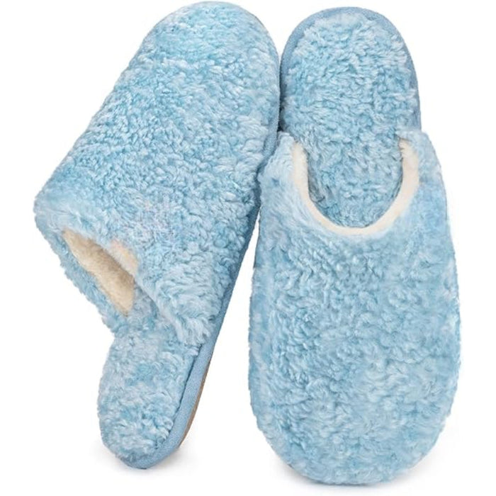 Warm Cozy Soft Slip On Slippers