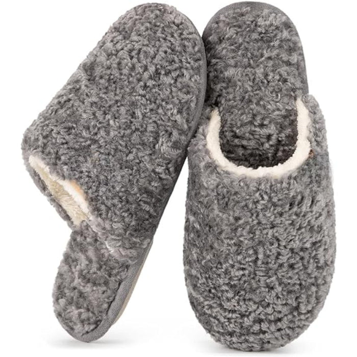 Warm Cozy Soft Slip On Slippers