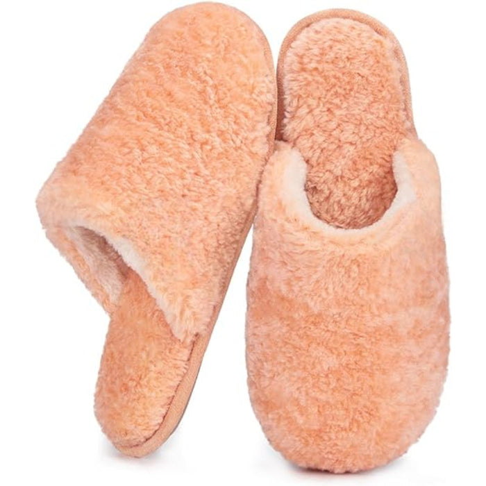 Warm Cozy Soft Slip On Slippers