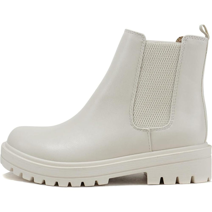 Stylish Low Block Chelsea Boots