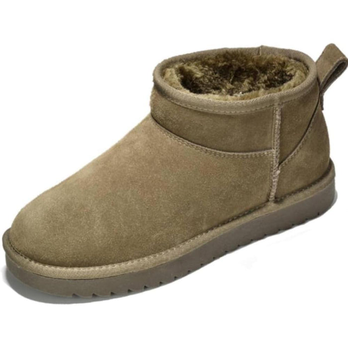 Cushioned Insole Suede Winter Boots